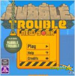 Juego rubble trouble. destuye edificios